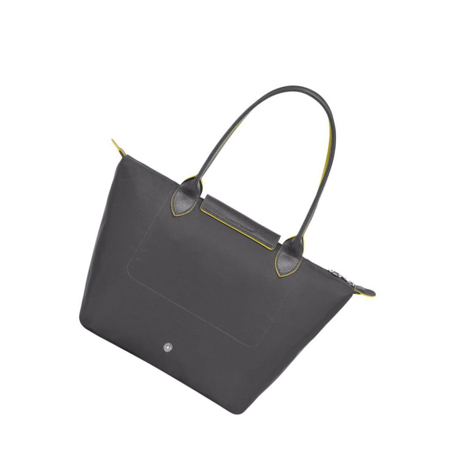 Bolsa De Hombro Longchamp Le Pliage Club S Mujer Gris | ES-CTPX792