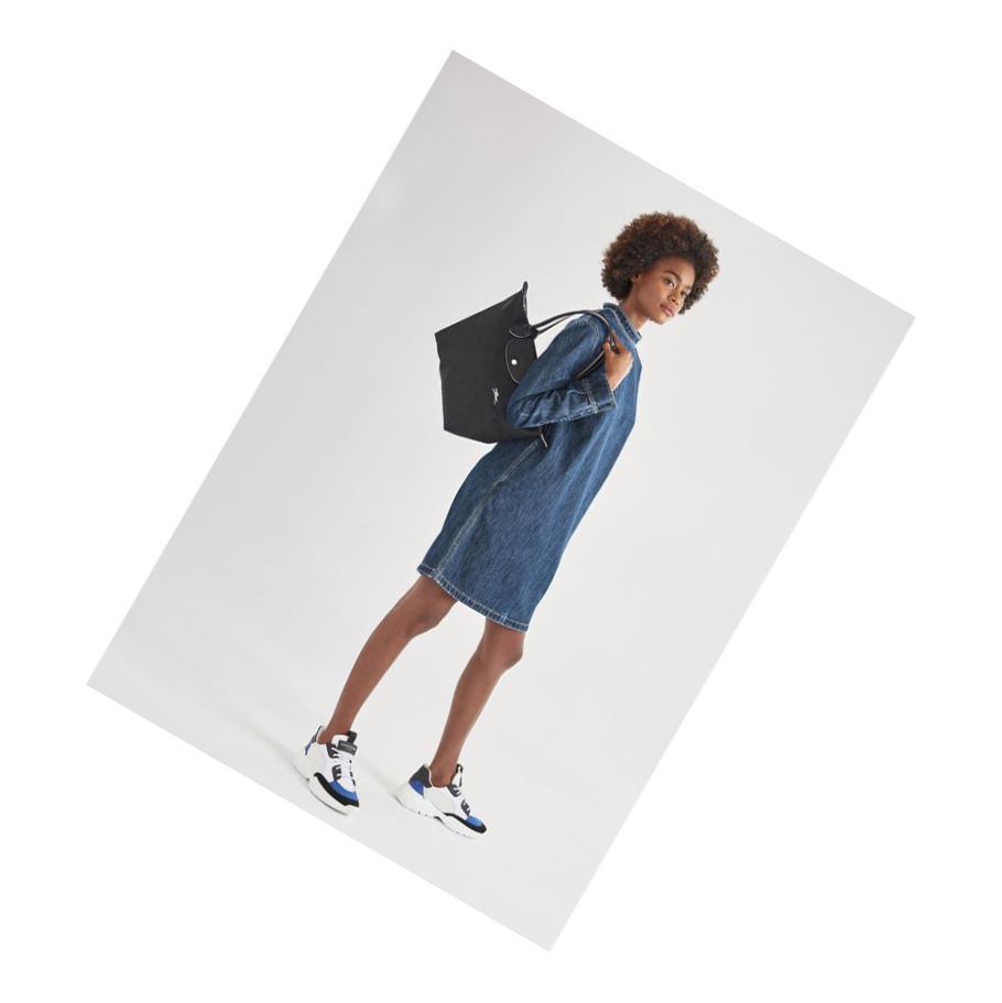 Bolsa De Hombro Longchamp Le Pliage Club S Mujer Negras | ES-JGCP293