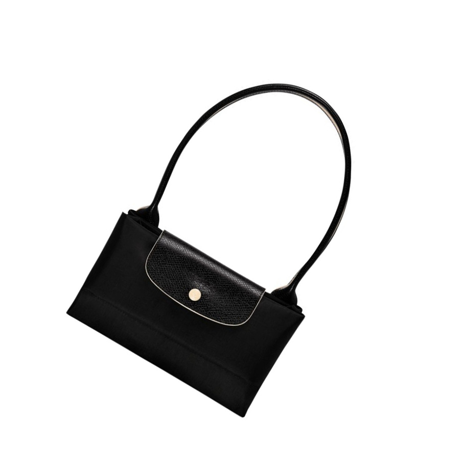 Bolsa De Hombro Longchamp Le Pliage Club L Mujer Negras | ES-UWLF148