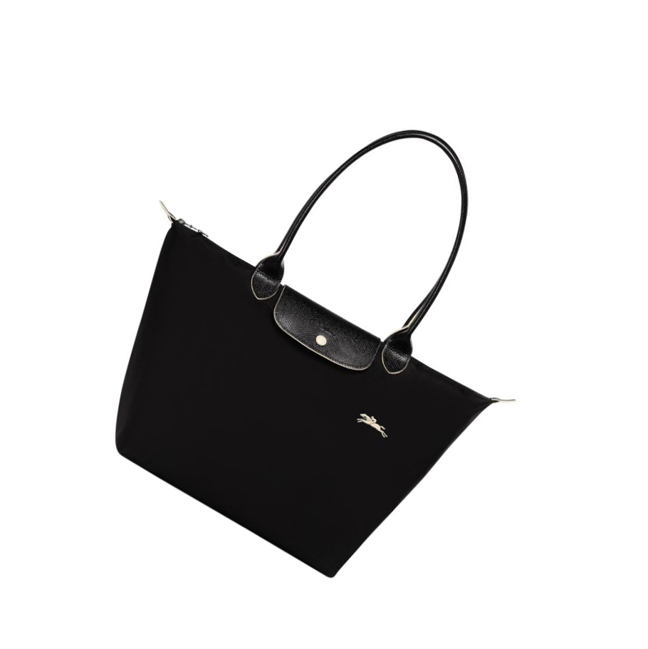 Bolsa De Hombro Longchamp Le Pliage Club L Mujer Negras | ES-UWLF148