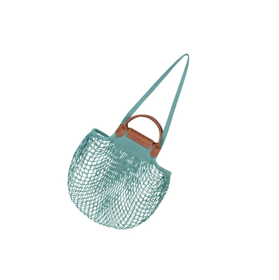 Bolsa De Hombro Longchamp Le Pliage Filet Mujer Azules | ES-QXCP728
