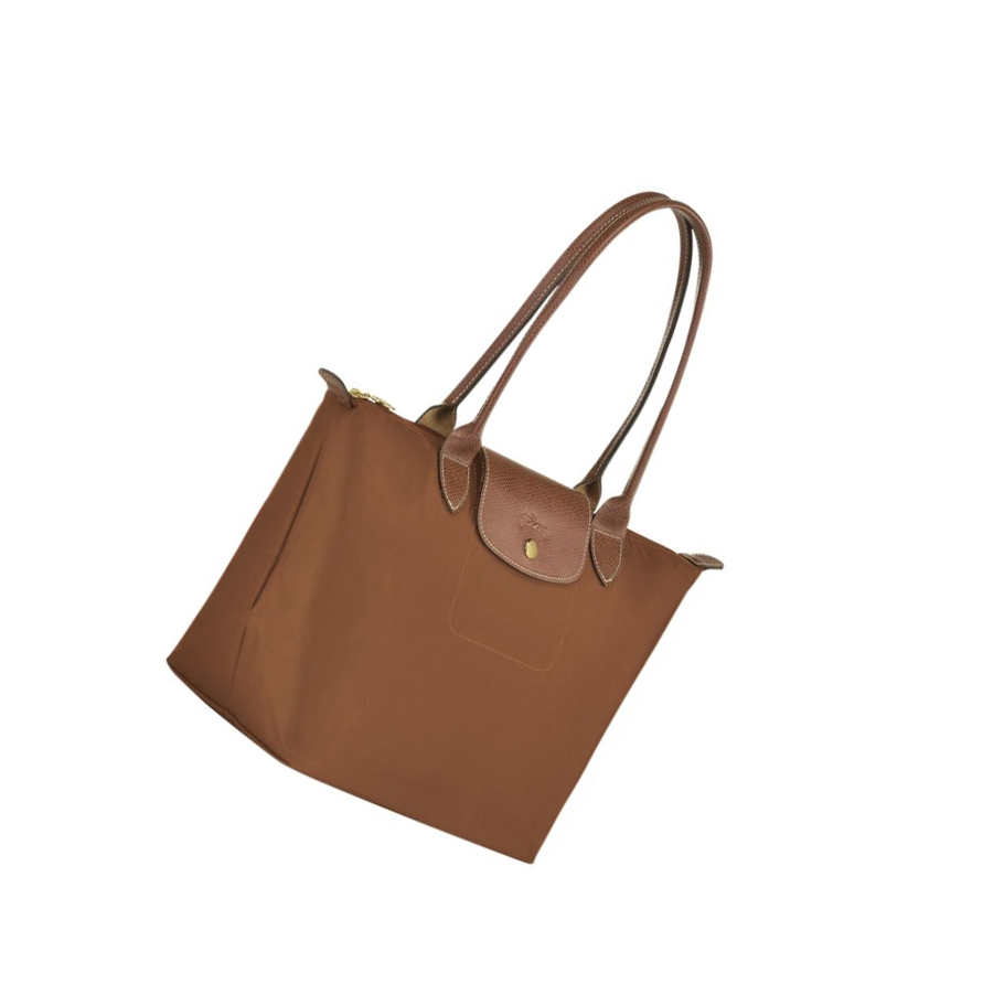 Bolsa De Hombro Longchamp Le Pliage Original S Mujer Marrones | ES-GOQE240