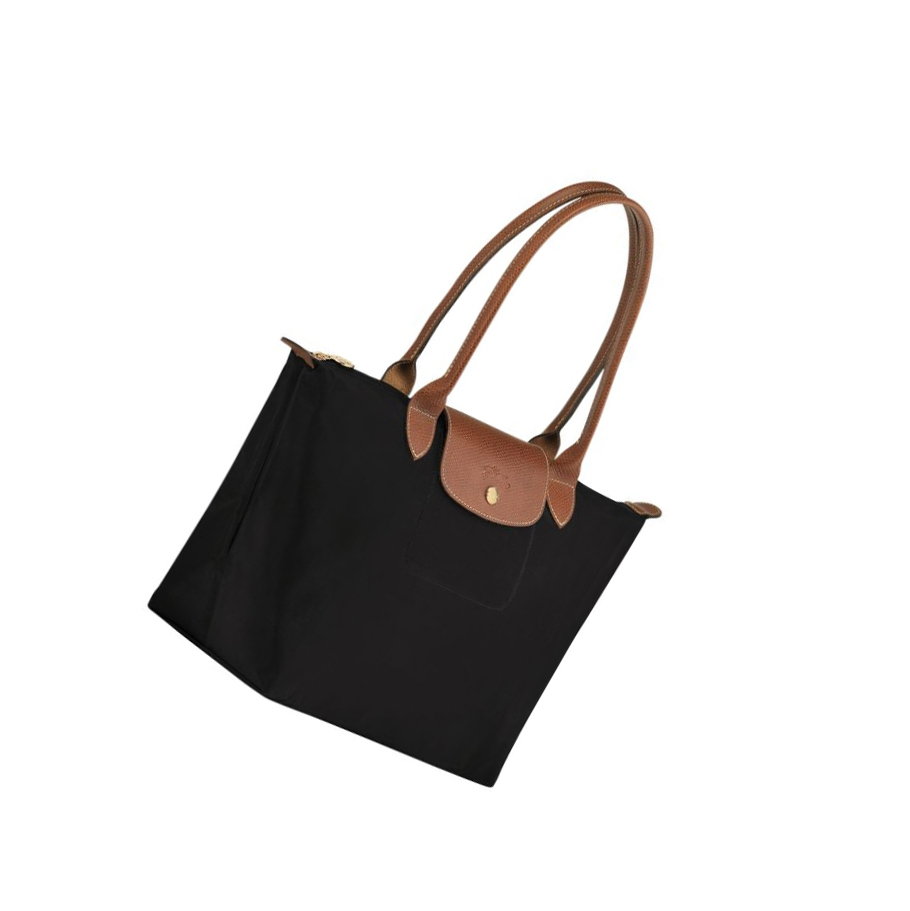 Bolsa De Hombro Longchamp Le Pliage Original S Mujer Negras | ES-IAQD658