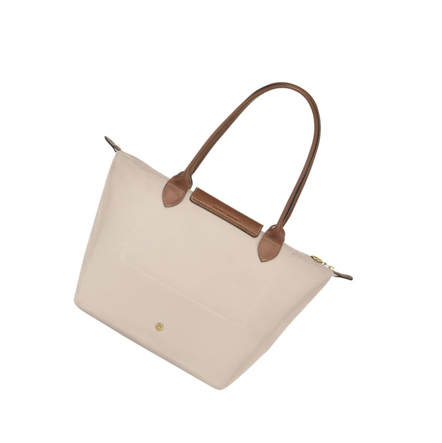 Bolsa De Hombro Longchamp Le Pliage Original S Mujer Beige | ES-NCRL948