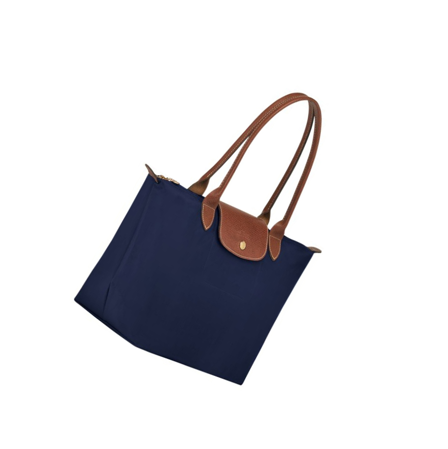 Bolsa De Hombro Longchamp Le Pliage Original S Mujer Azul Marino | ES-SWZX140