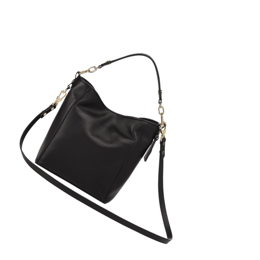 Bolsa De Hombro Longchamp Mademoiselle S Mujer Negras | ES-OLXD912