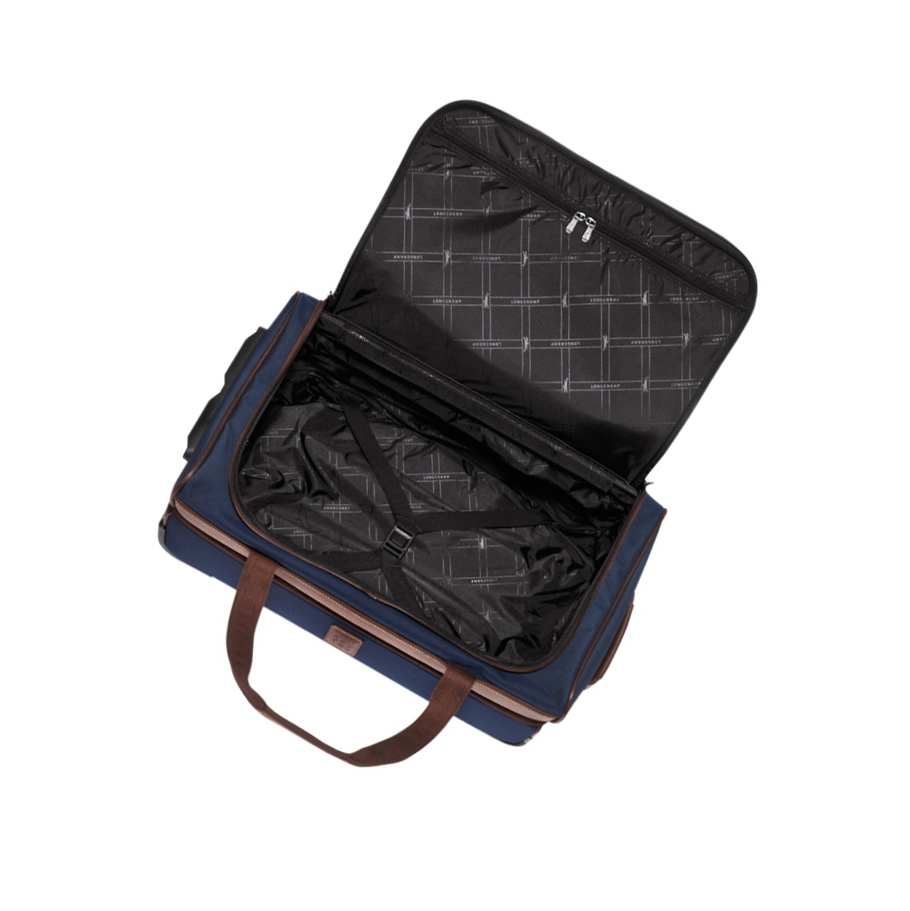 Bolsa Duffle Longchamp Boxford Mujer Azules | ES-GVFY571