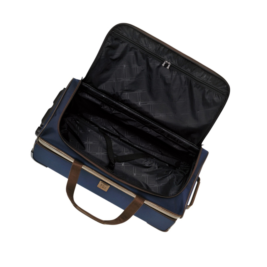 Bolsa Duffle Longchamp Boxford Mujer Azules | ES-VZRN127