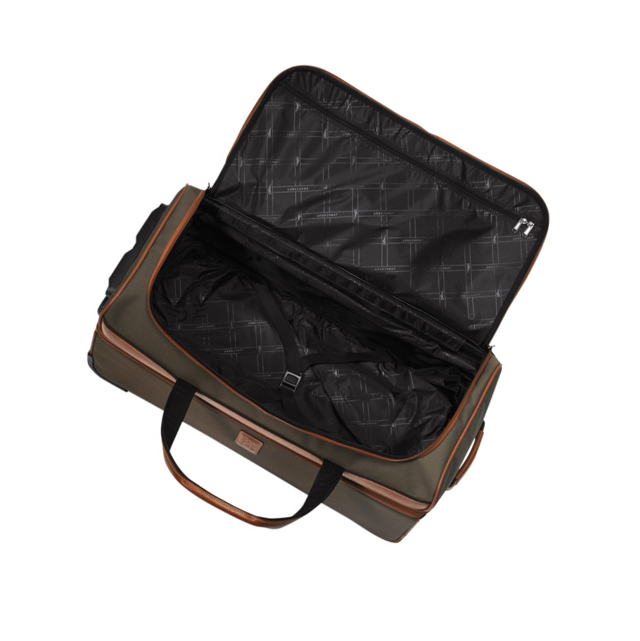 Bolsa Duffle Longchamp Boxford Mujer Marrones | ES-PGZE928