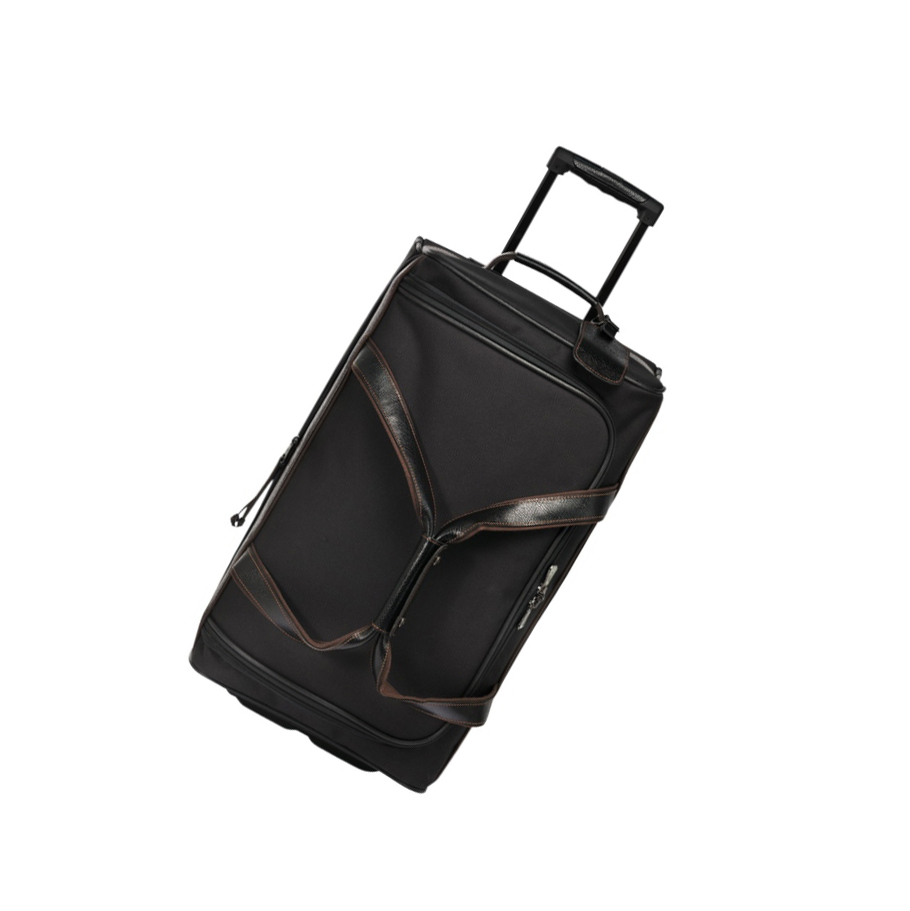 Bolsa Duffle Longchamp Boxford Mujer Negras | ES-ATRB469