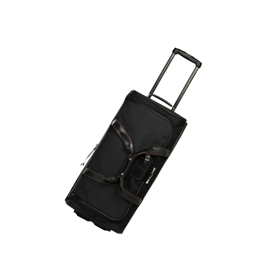 Bolsa Duffle Longchamp Boxford Mujer Negras | ES-VMCO809
