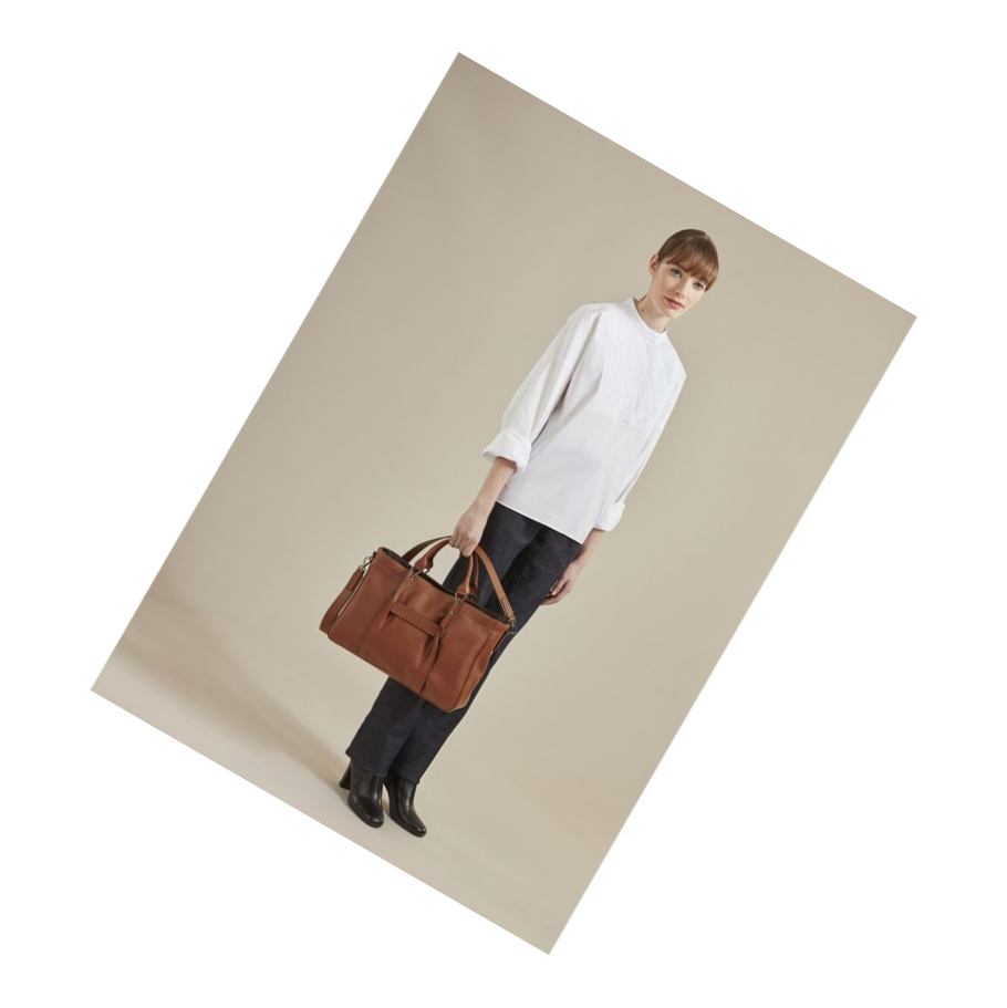 Bolsas De Mano Longchamp 3D M Mujer Azules | ES-AXQT681