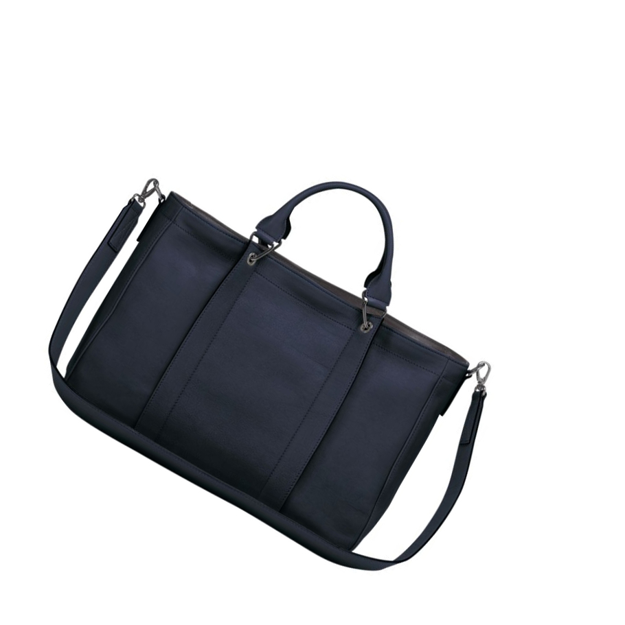 Bolsas De Mano Longchamp 3D M Mujer Azules | ES-AXQT681