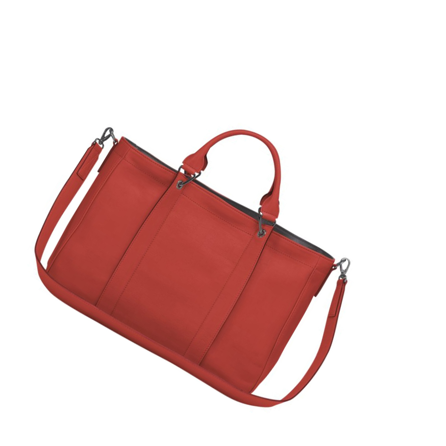 Bolsas De Mano Longchamp 3D M Mujer Rojas | ES-KGPO594