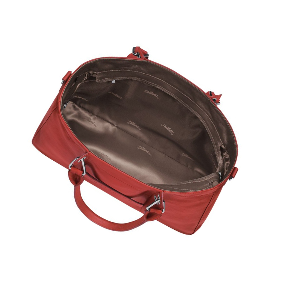 Bolsas De Mano Longchamp 3D S Mujer Rojas | ES-ZONA467