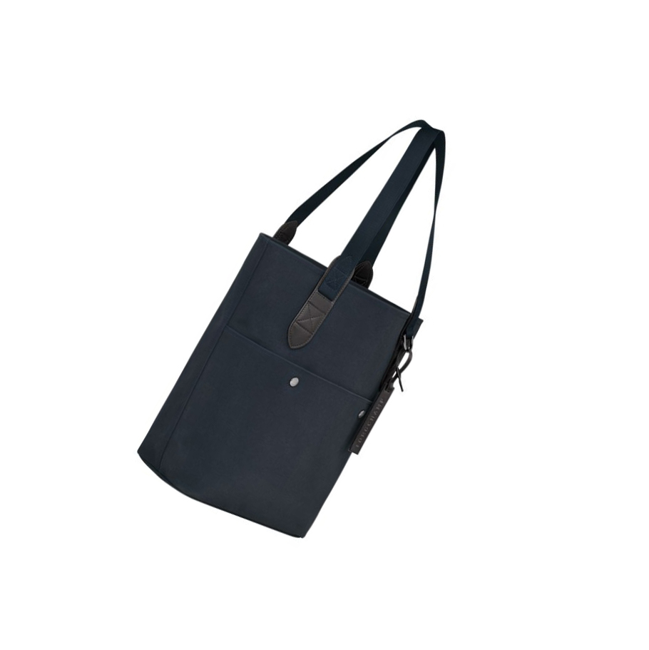 Bolsas De Mano Longchamp Gabin Mujer Azul Marino | ES-IBDE025