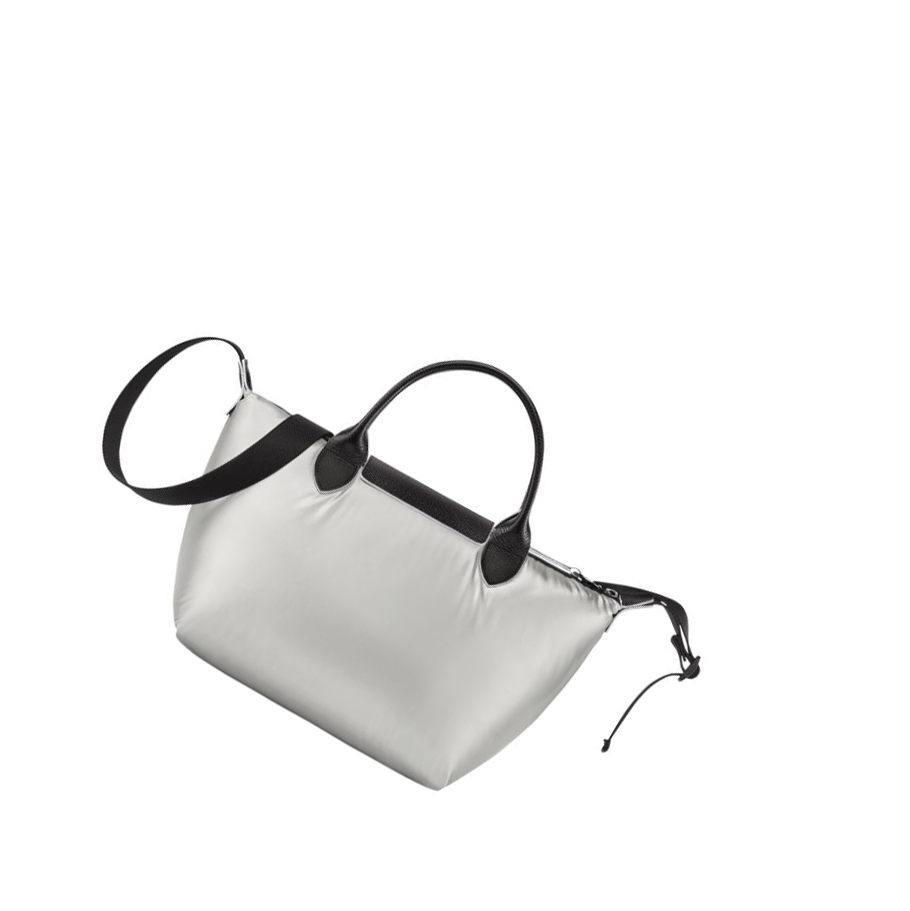 Bolsas De Mano Longchamp Le Pliage Alpin S Mujer Plateadas | ES-UTSG643