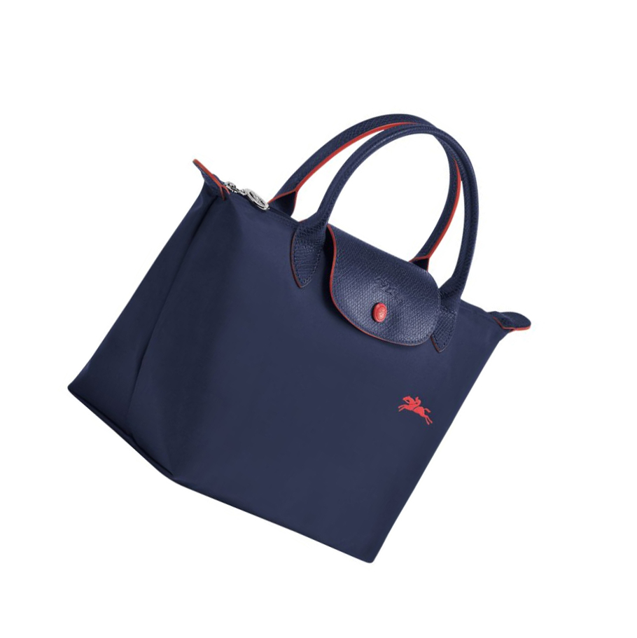 Bolsas De Mano Longchamp Le Pliage Club S Mujer Azul Marino | ES-DXOL928