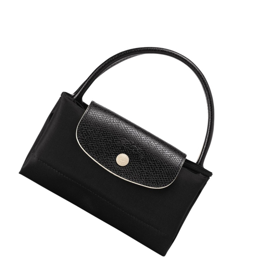 Bolsas De Mano Longchamp Le Pliage Club S Mujer Negras | ES-FYMT467