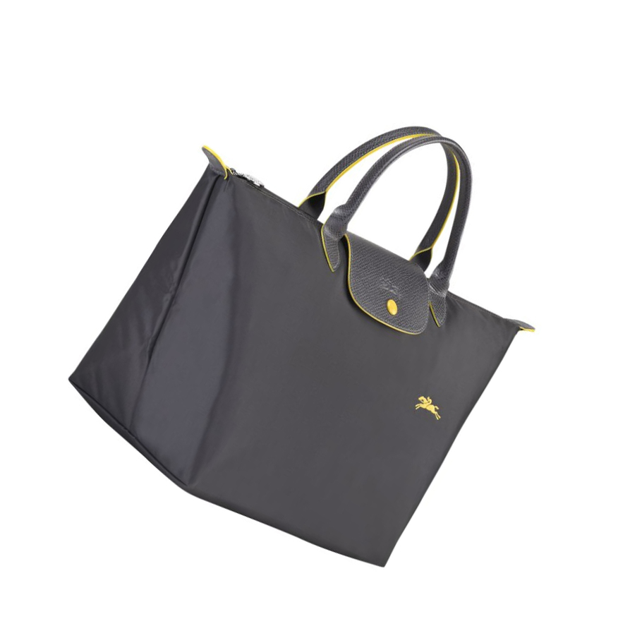 Bolsas De Mano Longchamp Le Pliage Club M Mujer Gris | ES-MXDV915