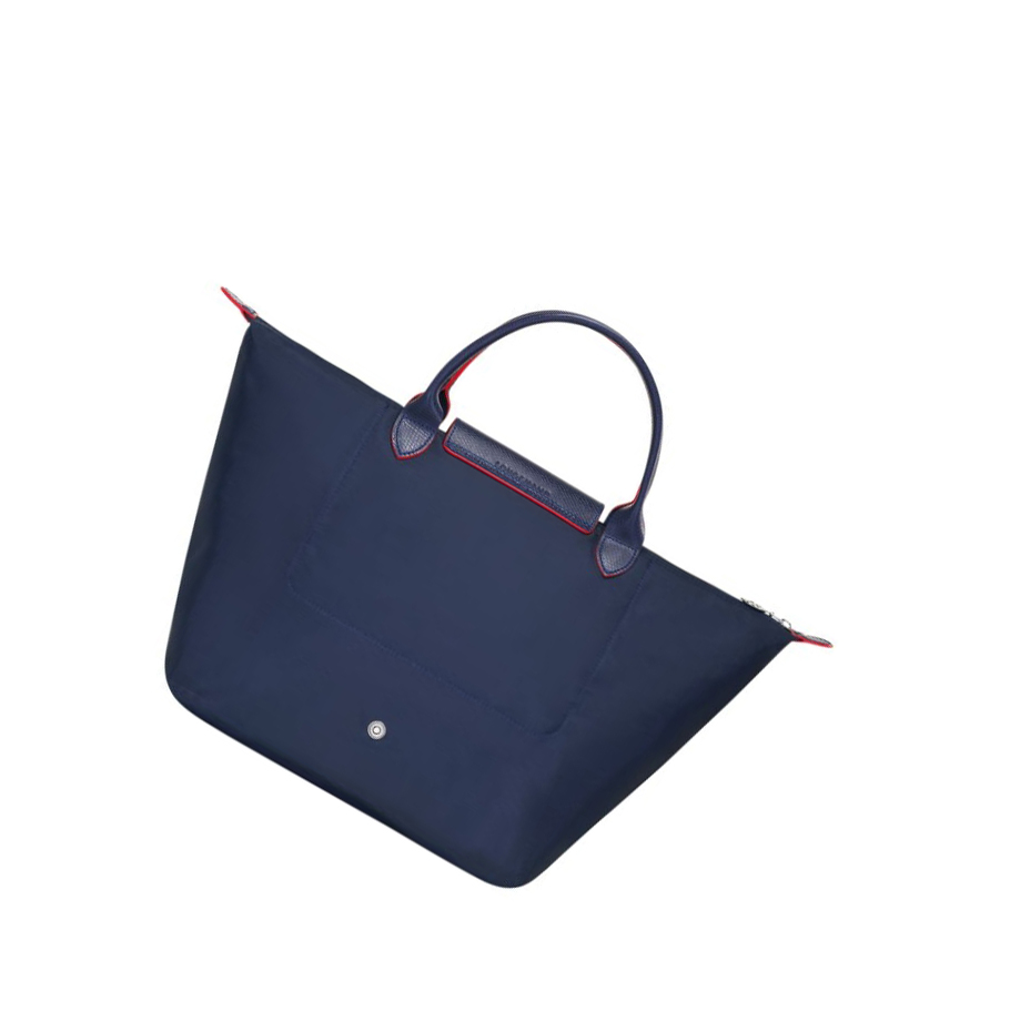 Bolsas De Mano Longchamp Le Pliage Club M Mujer Azul Marino | ES-YBDA635