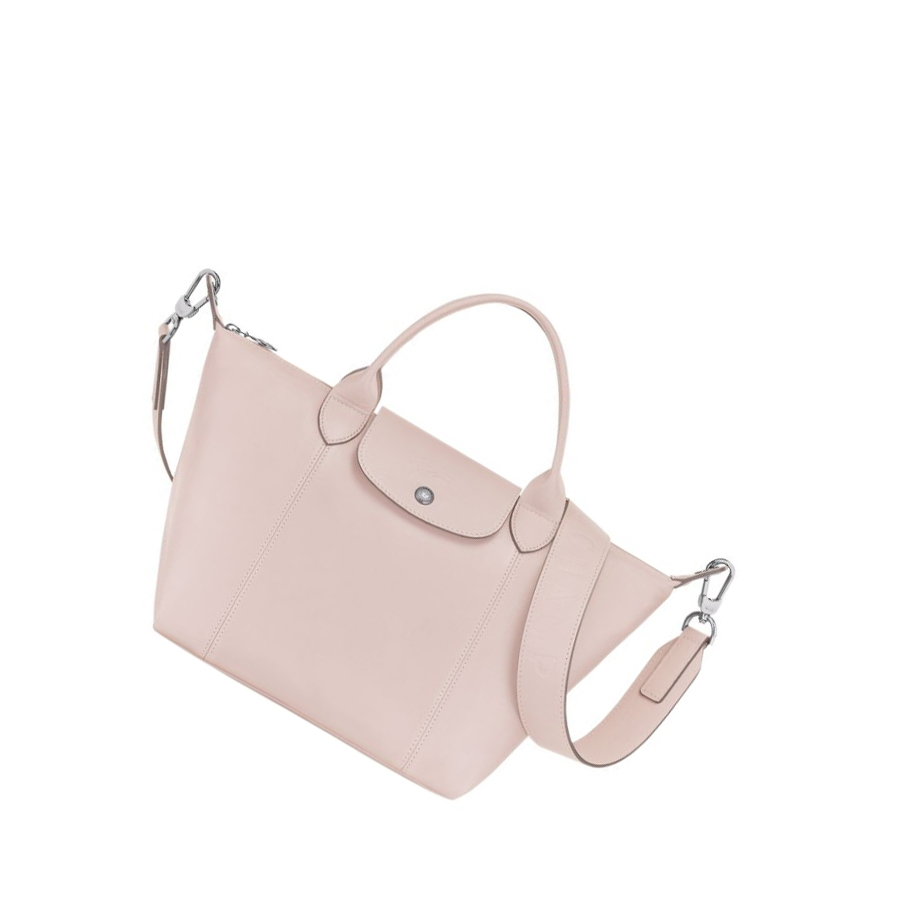Bolsas De Mano Longchamp Le Pliage Cuir S Mujer Rosas | ES-GAKR537