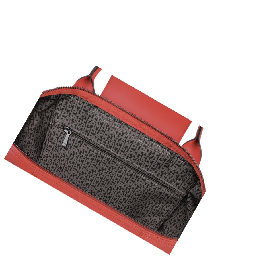 Bolsas De Mano Longchamp Le Pliage Cuir S Mujer Rojas | ES-HSLG516