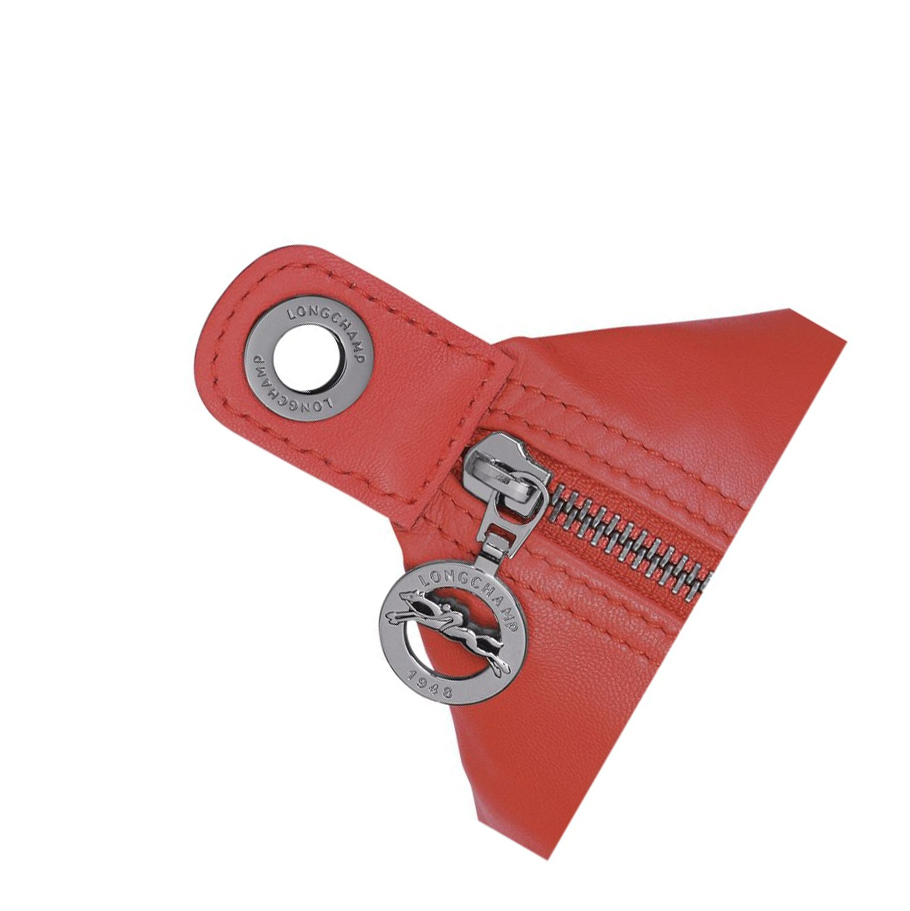 Bolsas De Mano Longchamp Le Pliage Cuir M Mujer Rojas | ES-TDBF824