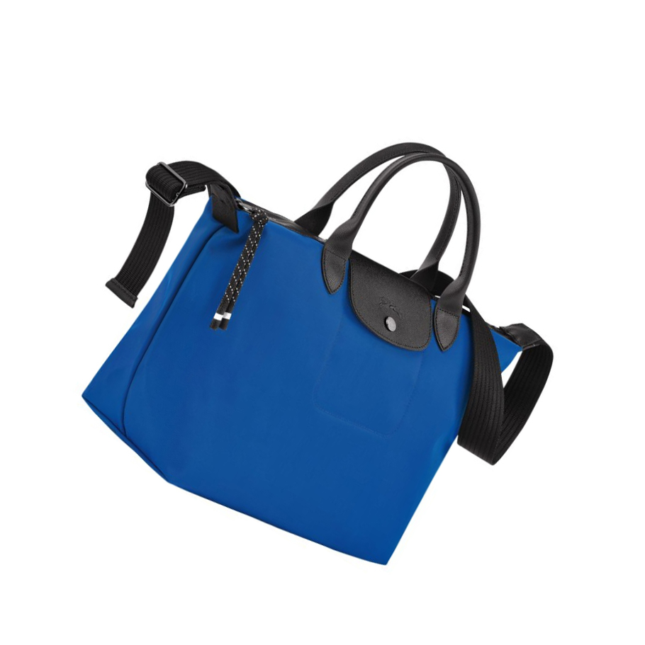 Bolsas De Mano Longchamp Le Pliage Energy M Mujer Azules | ES-RHPX396