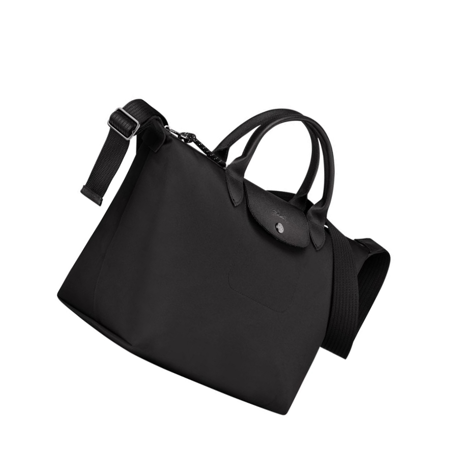 Bolsas De Mano Longchamp Le Pliage Energy M Mujer Negras | ES-ZRMT480