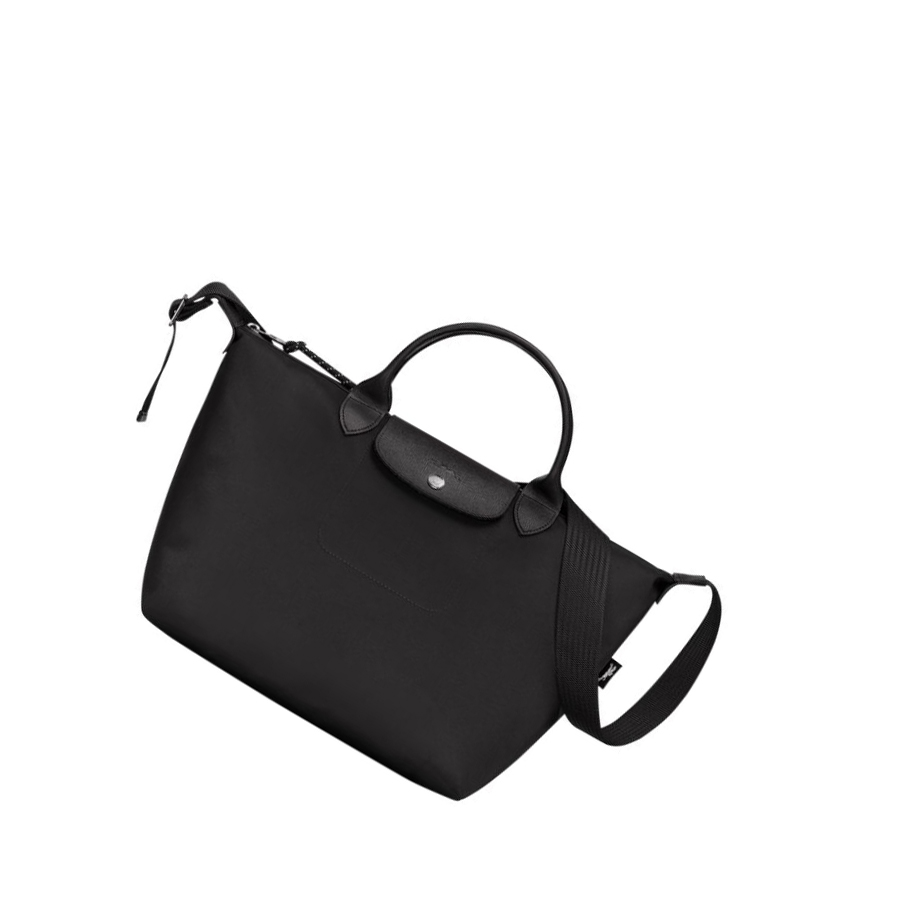 Bolsas De Mano Longchamp Le Pliage Energy M Mujer Negras | ES-ZRMT480