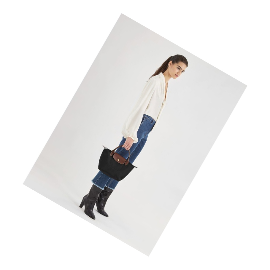 Bolsas De Mano Longchamp Le Pliage Original S Mujer Negras | ES-AIVW047