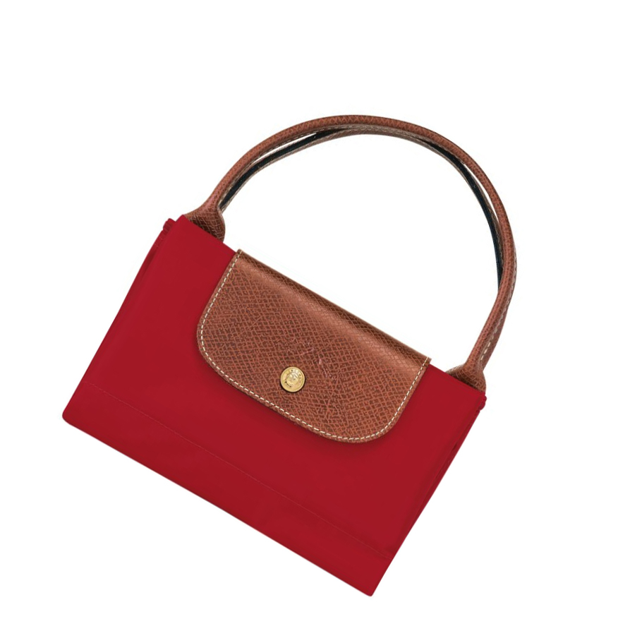 Bolsas De Mano Longchamp Le Pliage Original M Mujer Rojas | ES-IWYH731