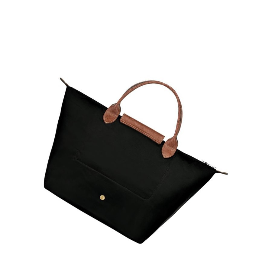Bolsas De Mano Longchamp Le Pliage Original M Mujer Negras | ES-JEKH978