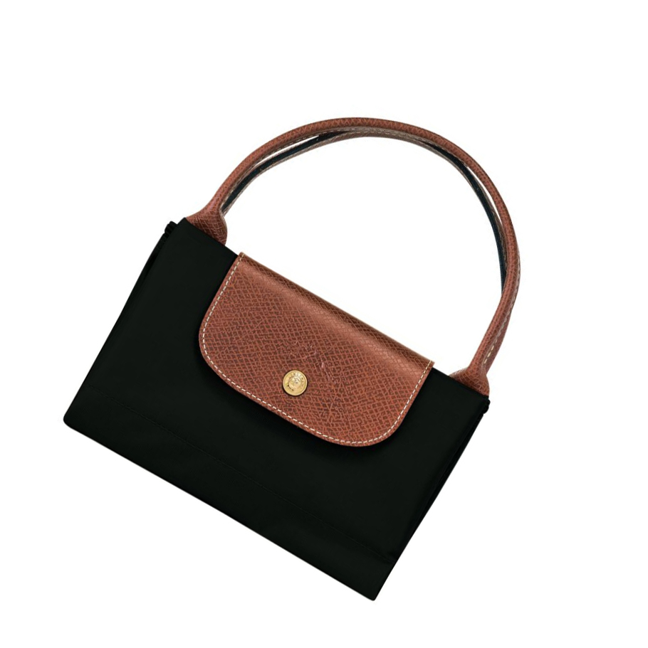 Bolsas De Mano Longchamp Le Pliage Original M Mujer Negras | ES-JEKH978