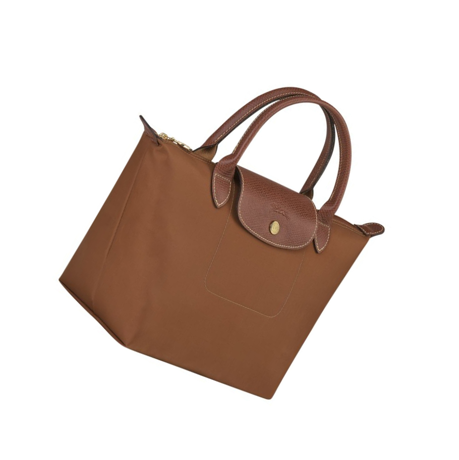 Bolsas De Mano Longchamp Le Pliage Original S Mujer Marrones | ES-KBOL538