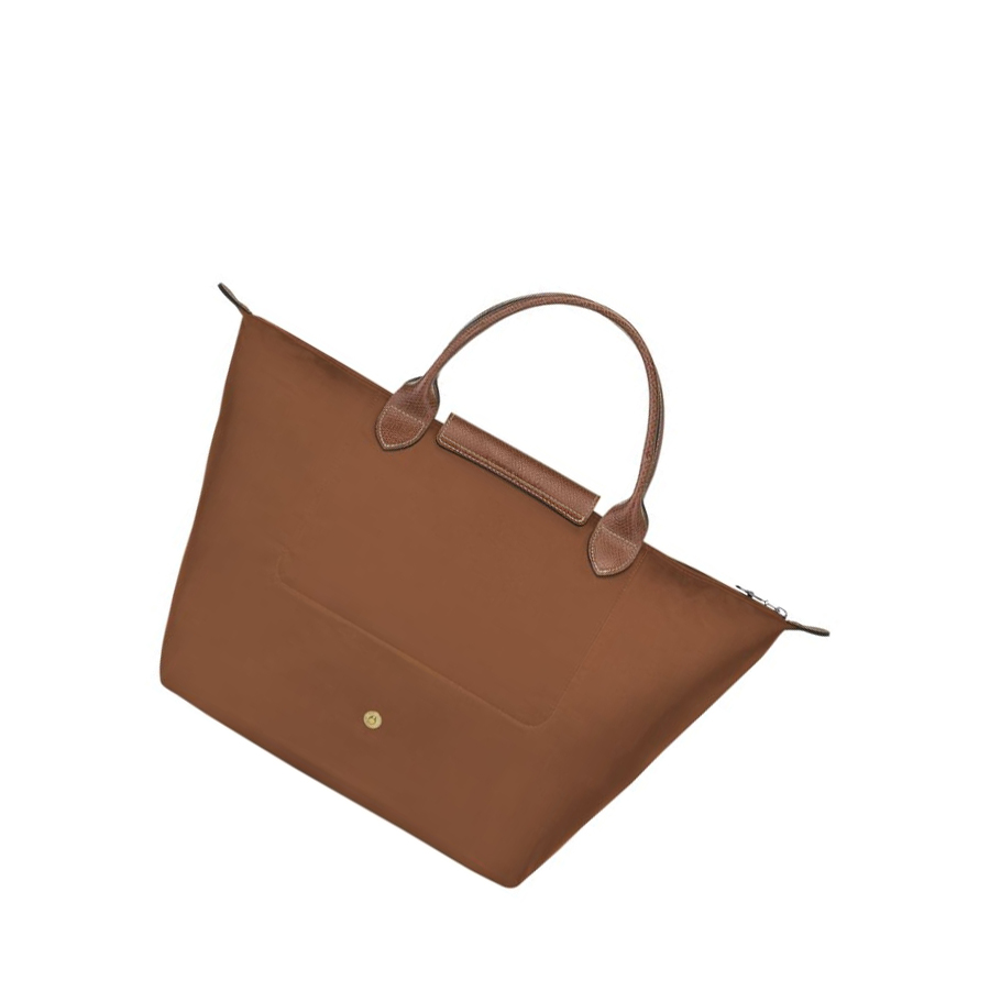 Bolsas De Mano Longchamp Le Pliage Original M Mujer Marrones | ES-MUQY267