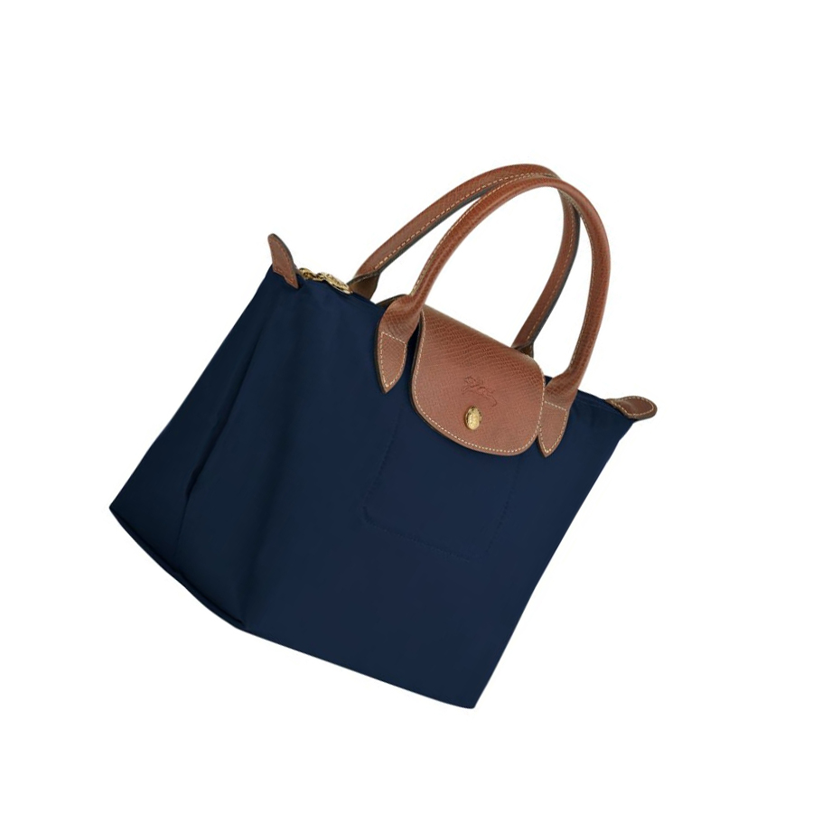 Bolsas De Mano Longchamp Le Pliage Original S Mujer Azul Marino | ES-TMPY240