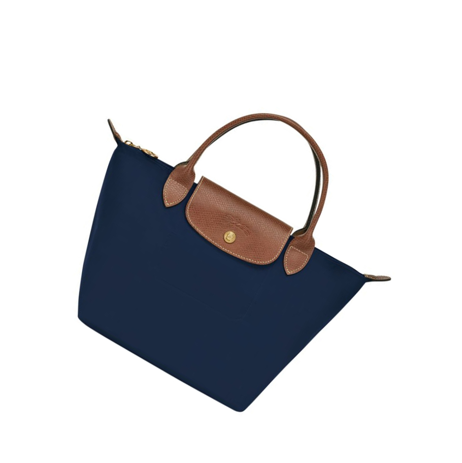 Bolsas De Mano Longchamp Le Pliage Original S Mujer Azul Marino | ES-TMPY240