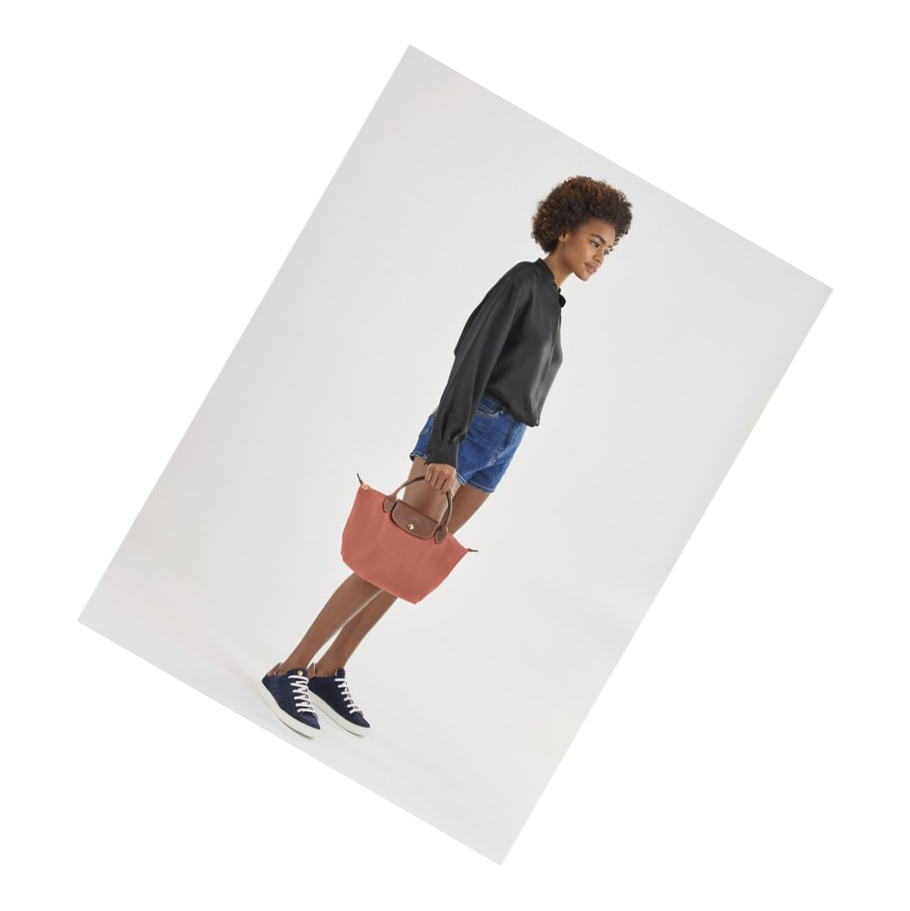 Bolsas De Mano Longchamp Le Pliage Original S Mujer Rosas | ES-TUFK623