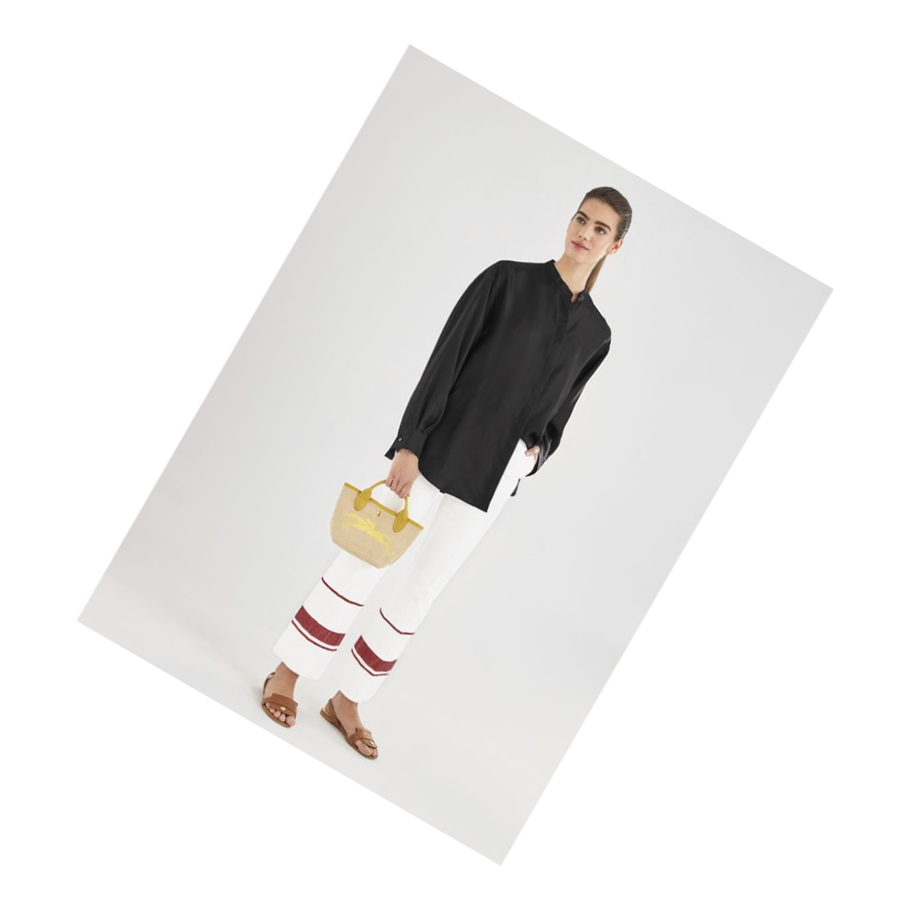 Bolsas De Mano Longchamp Le Pliage Paris - Saint-Tropez Mujer Amarillo | ES-BJZP850