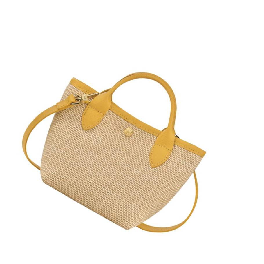 Bolsas De Mano Longchamp Le Pliage Paris - Saint-Tropez Mujer Amarillo | ES-BJZP850