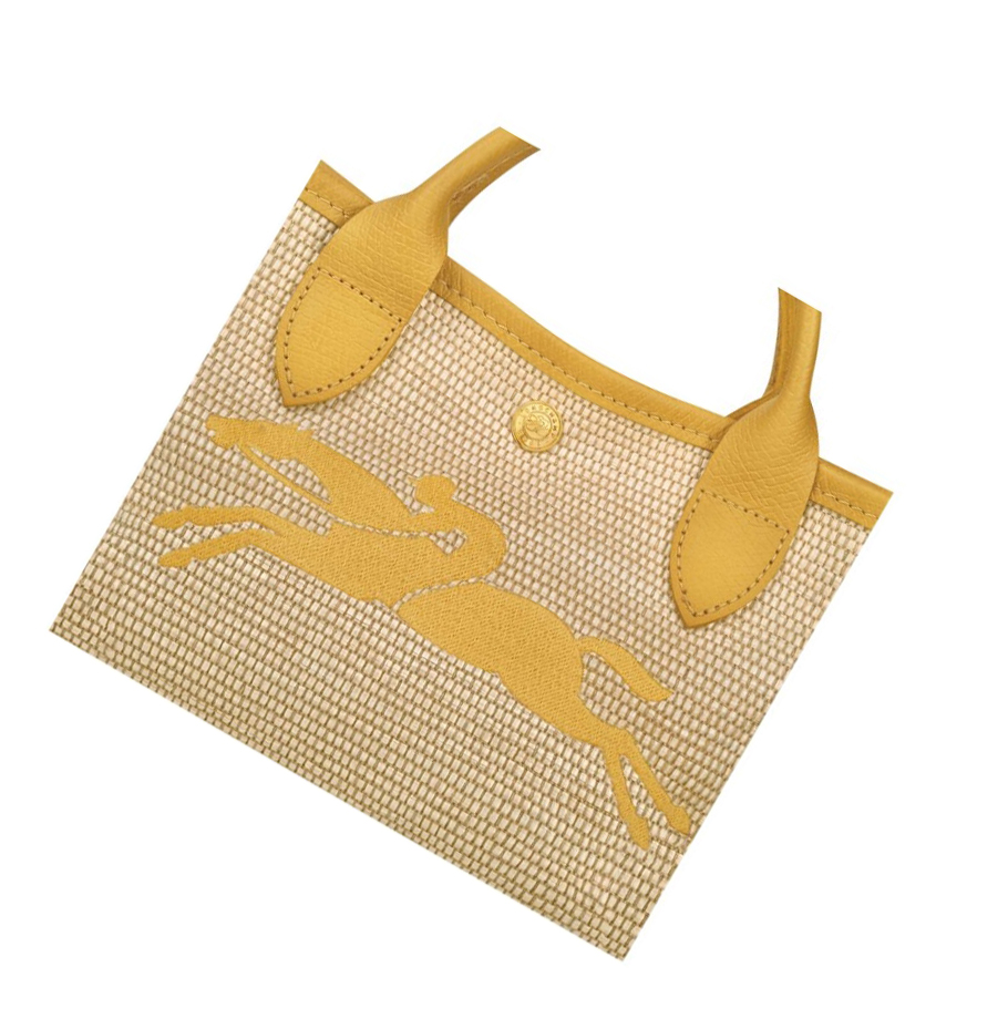Bolsas De Mano Longchamp Le Pliage Paris - Saint-Tropez Mujer Amarillo | ES-BJZP850
