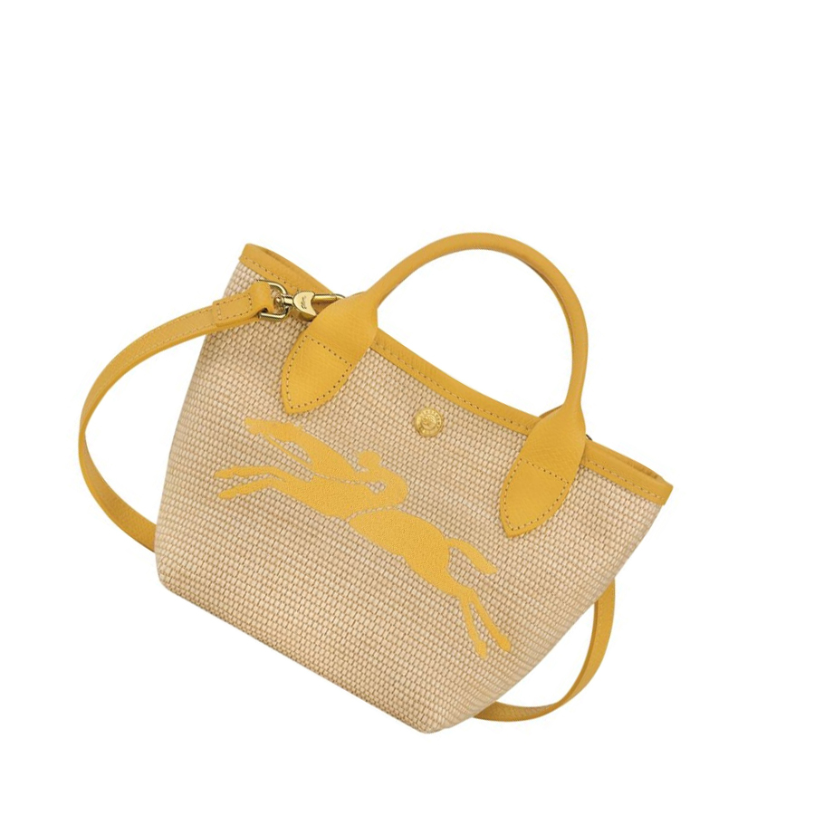 Bolsas De Mano Longchamp Le Pliage Paris - Saint-Tropez Mujer Amarillo | ES-BJZP850