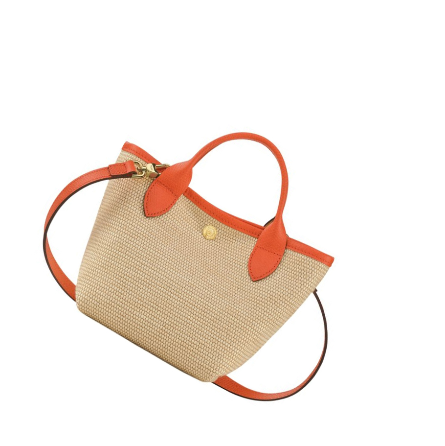 Bolsas De Mano Longchamp Le Pliage Paris - Saint-Tropez Mujer Naranjas | ES-FNKP018