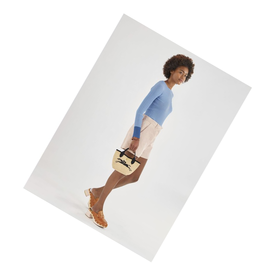 Bolsas De Mano Longchamp Le Pliage Paris - Saint-Tropez Mujer Negras | ES-HPCQ854