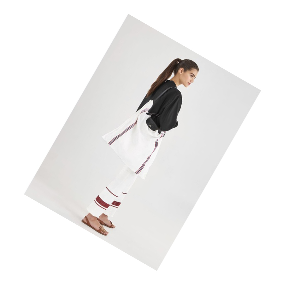 Bolsas De Mano Longchamp Le Pliage Torchon XL Mujer Blancas | ES-FHCV089