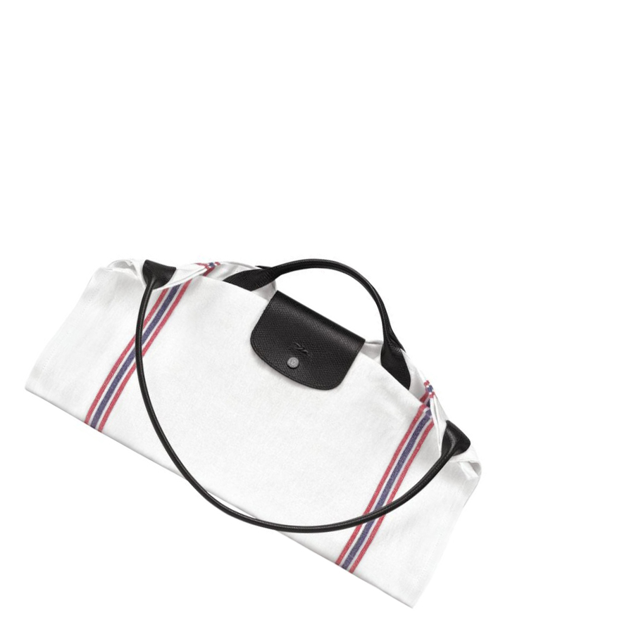Bolsas De Mano Longchamp Le Pliage Torchon XL Mujer Blancas | ES-FHCV089