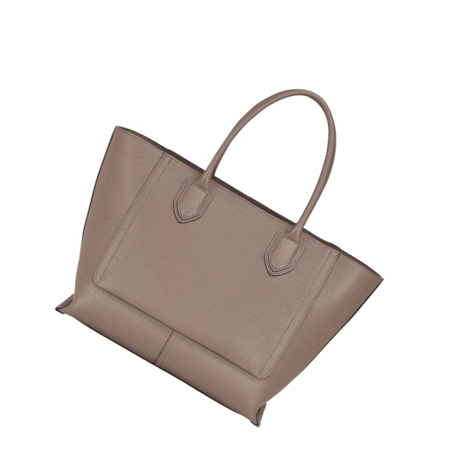 Bolsas De Mano Longchamp Mailbox L Mujer Marrones | ES-MDKL214