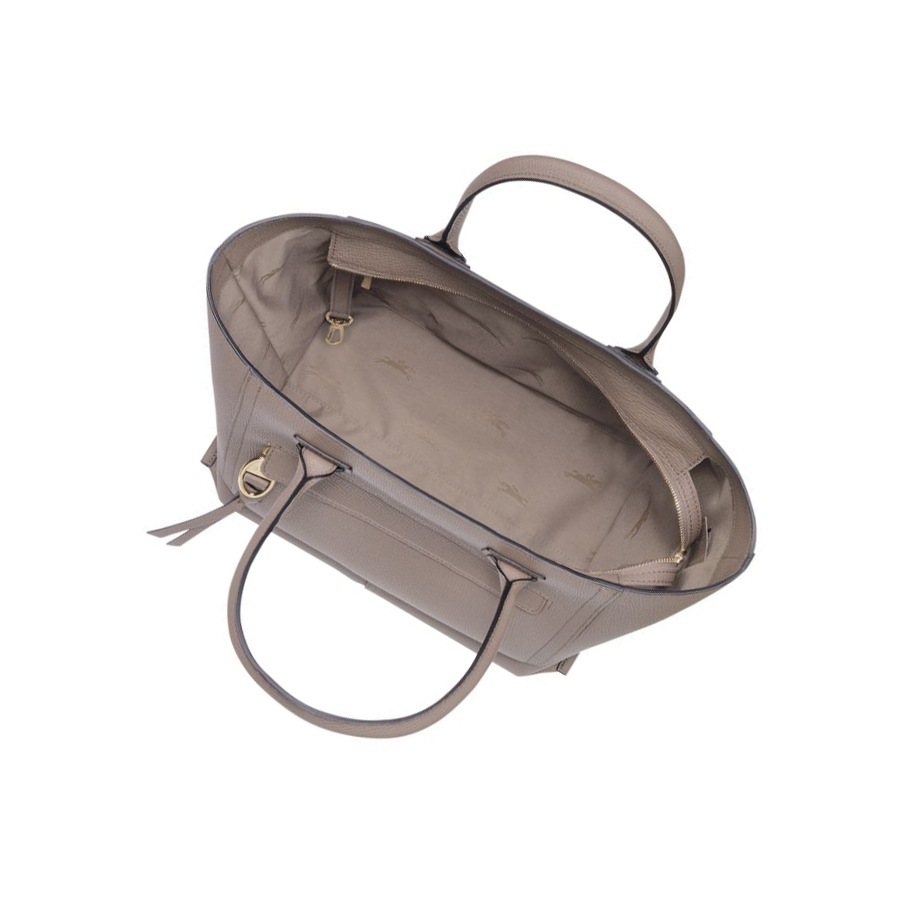 Bolsas De Mano Longchamp Mailbox L Mujer Marrones | ES-MDKL214